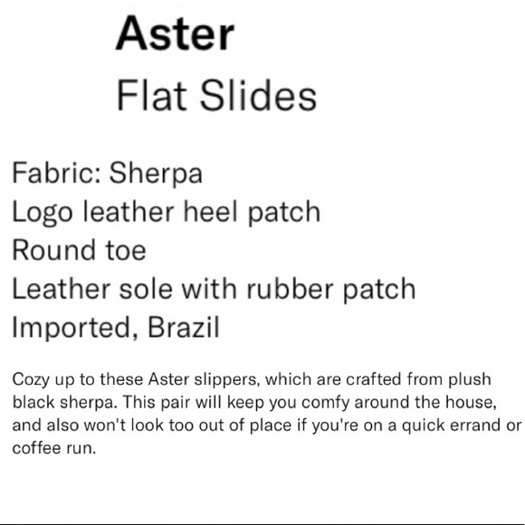 🌟Black Sherpa Flat Slides 8 - Picture 6 of 15